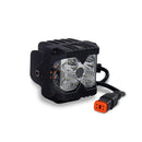 Faro Neblinero Cubo LED Off Road Force 3" 12V Blanco Contorno Amarillo GPC