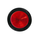Faro Lateral Redondo Pequeño 5 Led Con Jebe (M165r-Mv) Rojo Peterson