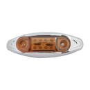 Faro Lateral 8Led Aro Plastico Cromado 12/24V Plast Innova