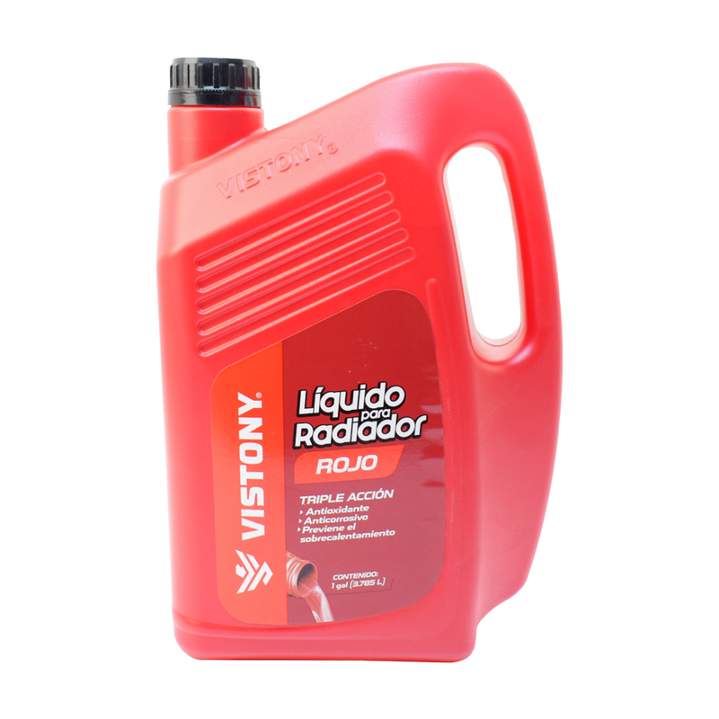 Liquido para Radiador Galón Rojo Vistony