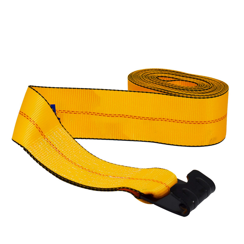 Faja de 4" X 9 m Amarillo-negro con gancho