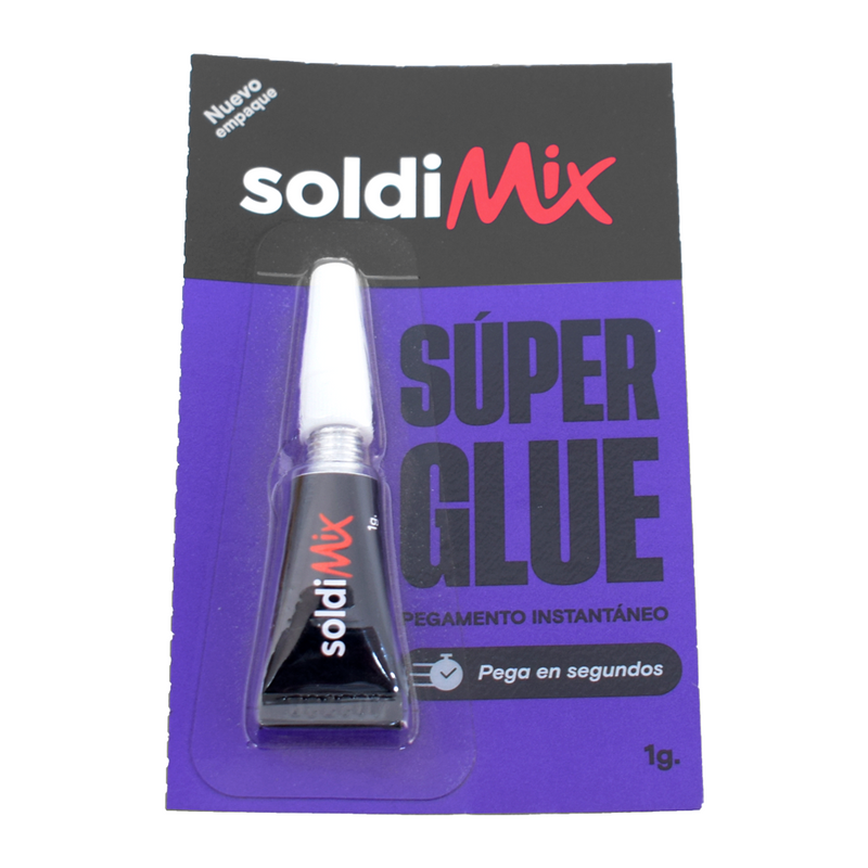 Pegamento Super Glue x 12 unid. Soldimix