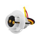 Socket para Foco BAY15 de 2 Contactos Blanco