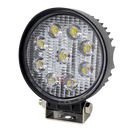 Faro de Trabajo Redondo 9 LED Blanco 10v 30v 27w GPC