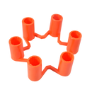 Seguro para Tuerca 21 mm 6 Pernos Poliuretano COWRAM