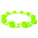 Seguro para Tuerca 10 Pernos Poliuretano Verde COWRAM