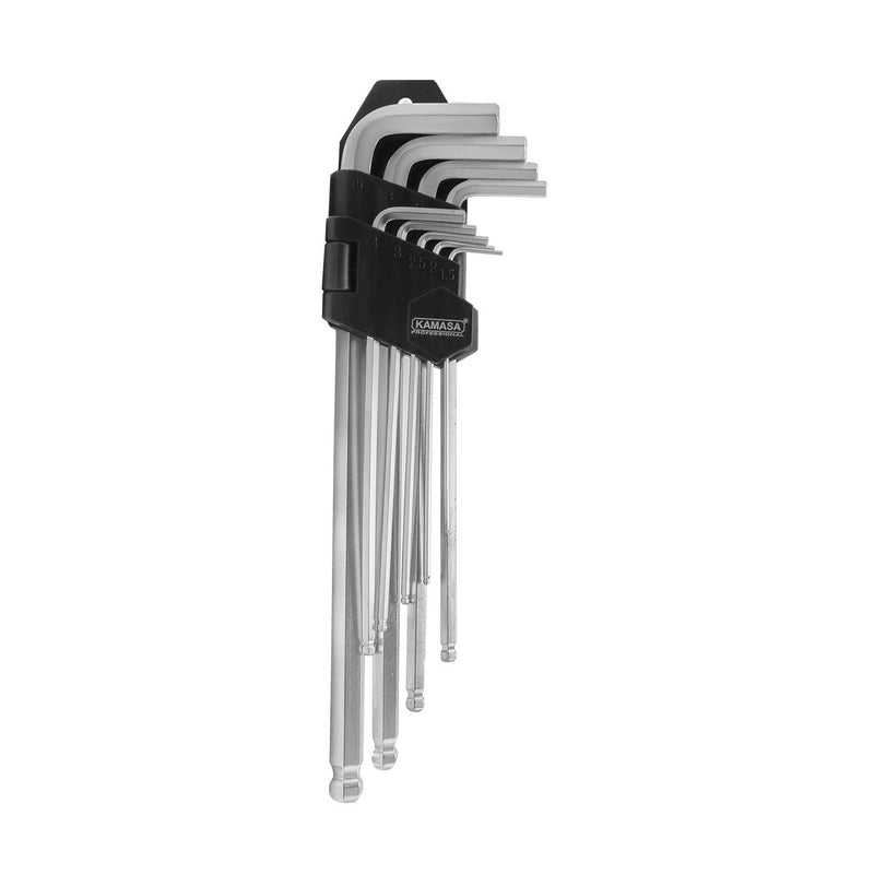 Juego de Llaves Allen 9 piezas Kamasa