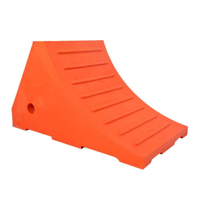 Taco De Poliuretano 30 x 20 x 20 cm  45 Toneladas Naranja