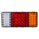 Faro Posterior Universal Pesado Luz LED Ambar, Rojo y Blanco 12/24V SD2003A