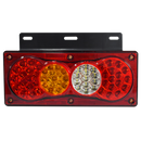 Faro Posterior Base PVC Luz LED Tricolor 12/24V