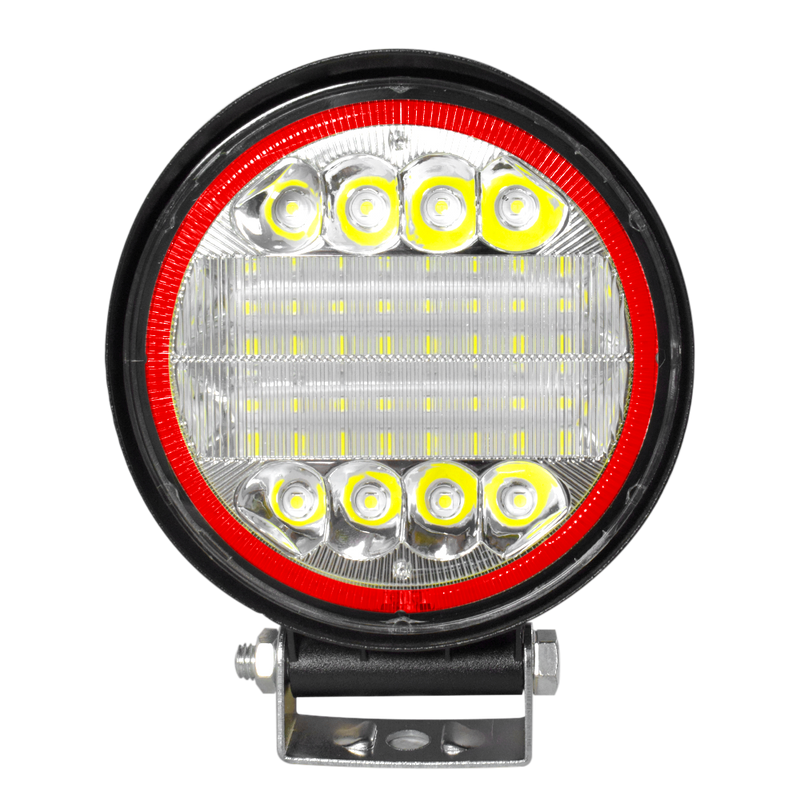 Faro de Trabajo Redondo Luz LED 45W Blanco Prunuz