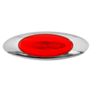 Faro Lateral Ovalado Cromado Led Destellante12/24V Prunuz