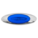 Faro Lateral Ovalado Cromado Led Destellante12/24V Prunuz