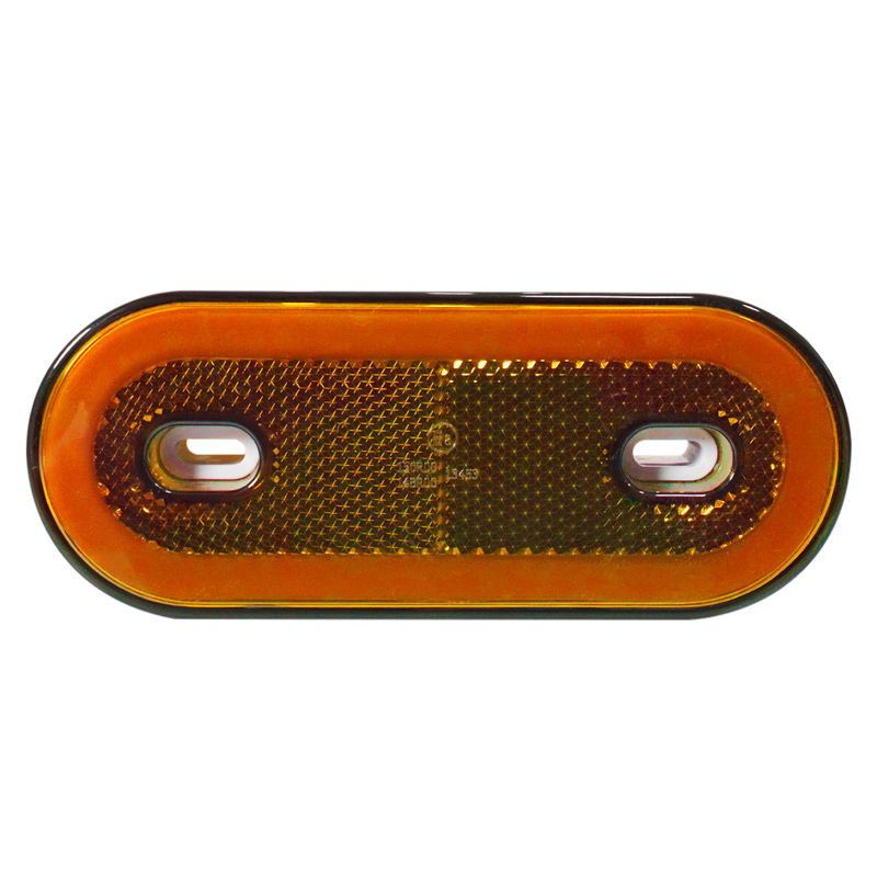 Faro Lateral Ovalado LED Neon Destellante 12-24V
