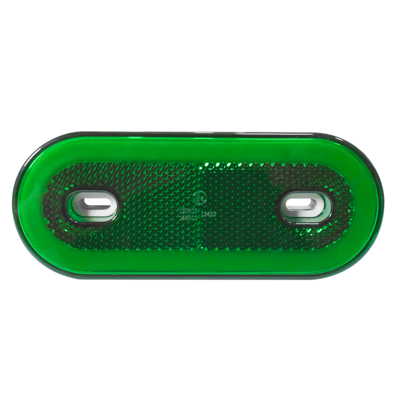 Faro Lateral Ovalado LED Neon Destellante 12-24V