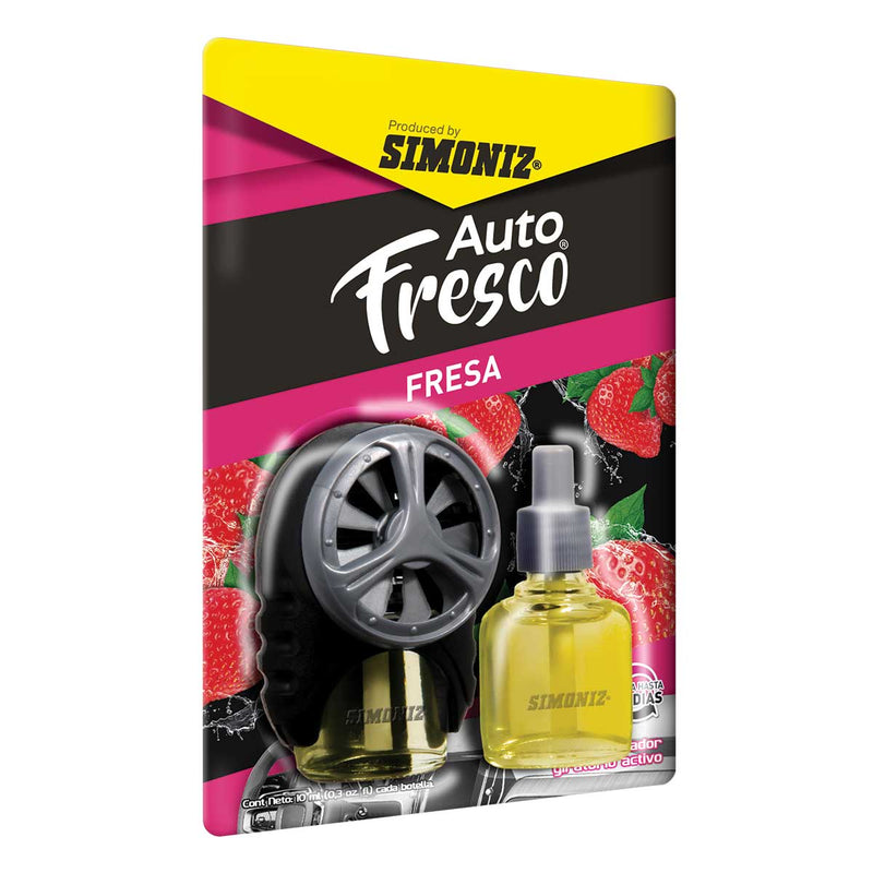 Ambientador para Vehículo Air Tech Con Repuesto Mezcla Tropical 10Ml Simoniz