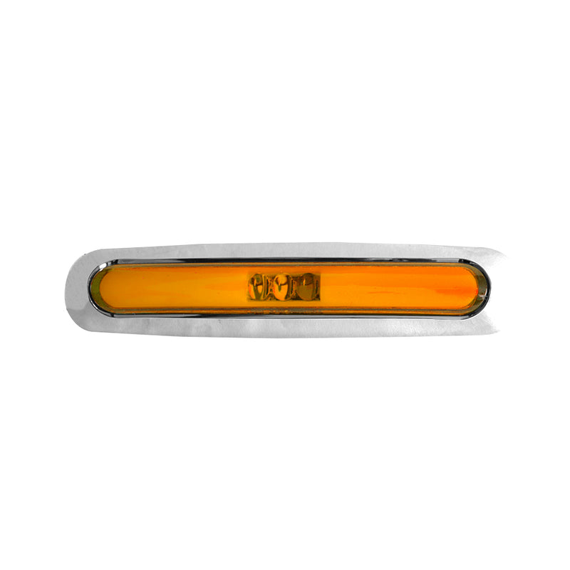 Faro Lateral Cromado 169x37mm Destellante 10/30V Prunuz