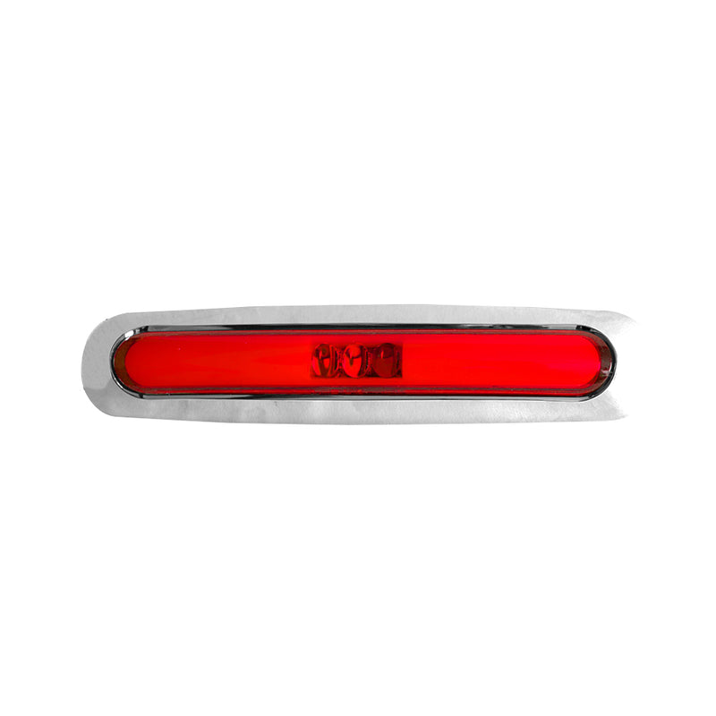 Faro Lateral Cromado 169x37mm Destellante 10/30V Prunuz