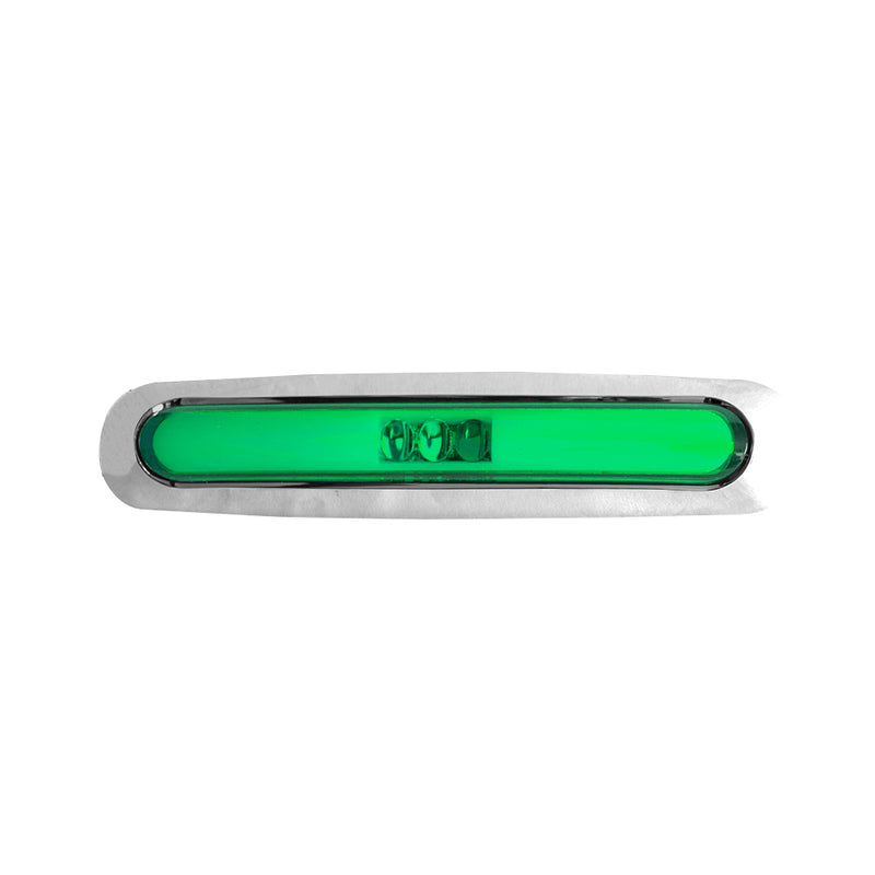 Faro Lateral Cromado 169x37mm Destellante 10/30V Prunuz