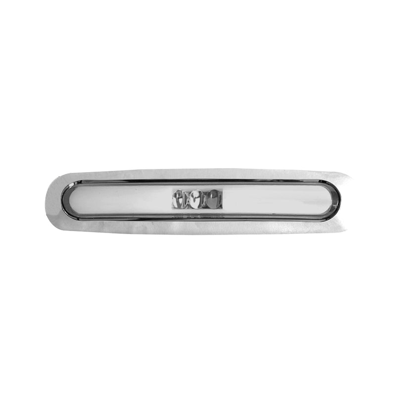 Faro Lateral Cromado 169x37mm Destellante 10/30V Prunuz