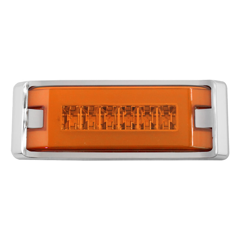 Faro Lateral Cromado 157x58mm Destellante 10/30V Prunuz