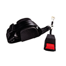 Cinturón de Seguridad Rebatible 2 Puntas Negro