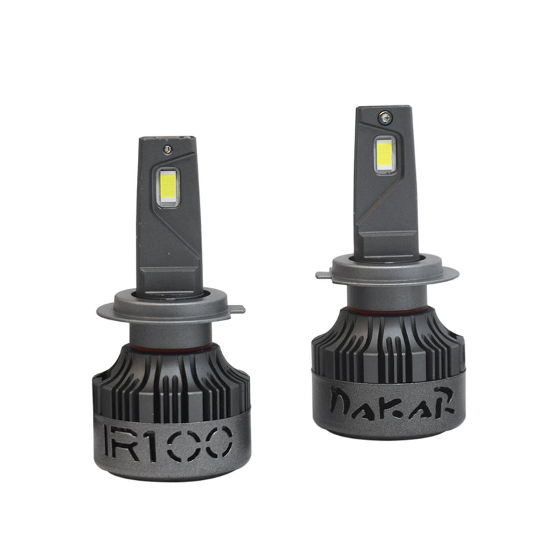 Foco Led Canbus H7 12v 55w 45000lm Irx-H7 Set  x 2 Unidades Iron