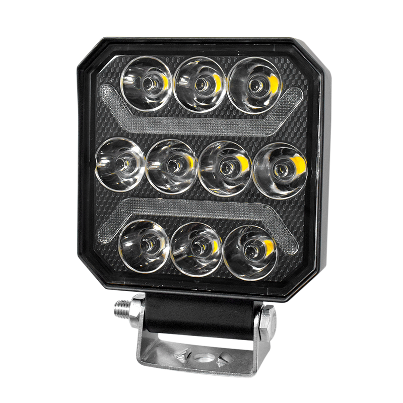 Faro de Trabajo Cuadrado 10 LED Luz Blanca GPC