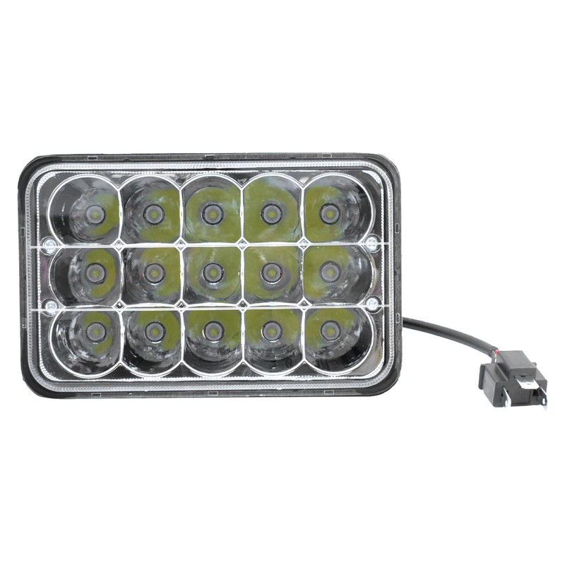 Faro Delantero Liso 5" 15 Led Neón