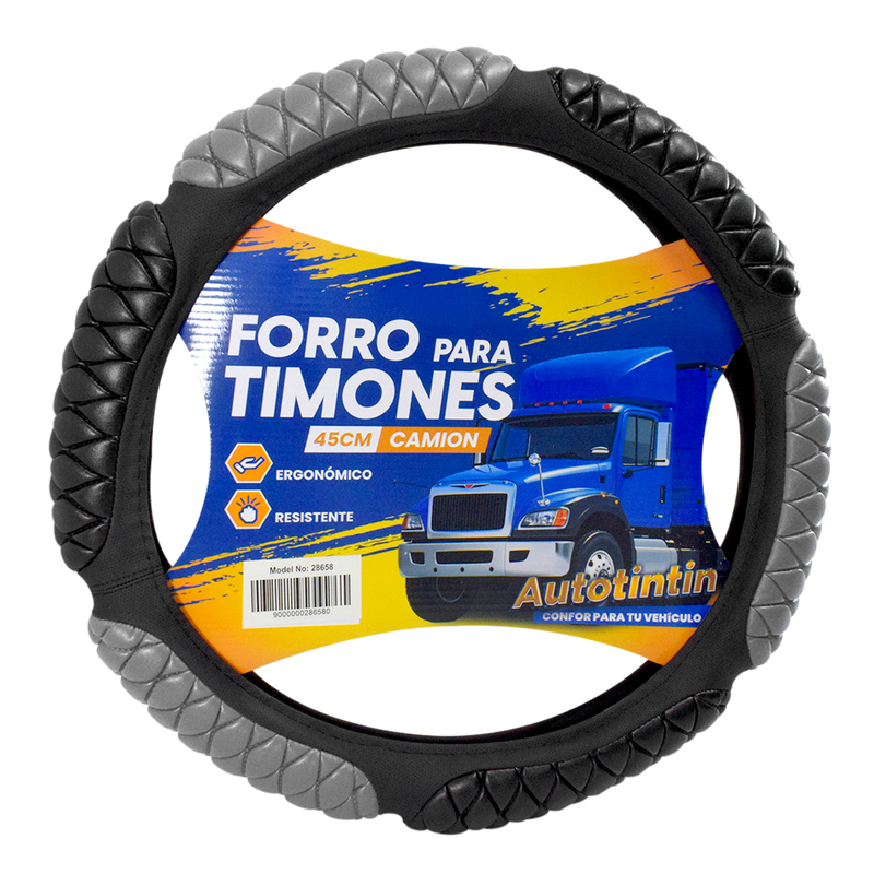 Cubre Volante Chinchon Volvo Rombo PVC/Cuero Autotintin