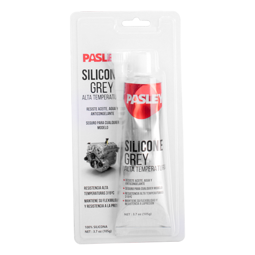 Silicona Mega Grey Blister 3.7oz (105g) Pasley