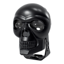 Faro Explorador Calavera Negro Mate 2 LED Luz Dual Amarilla + Blanco PRUNUZ