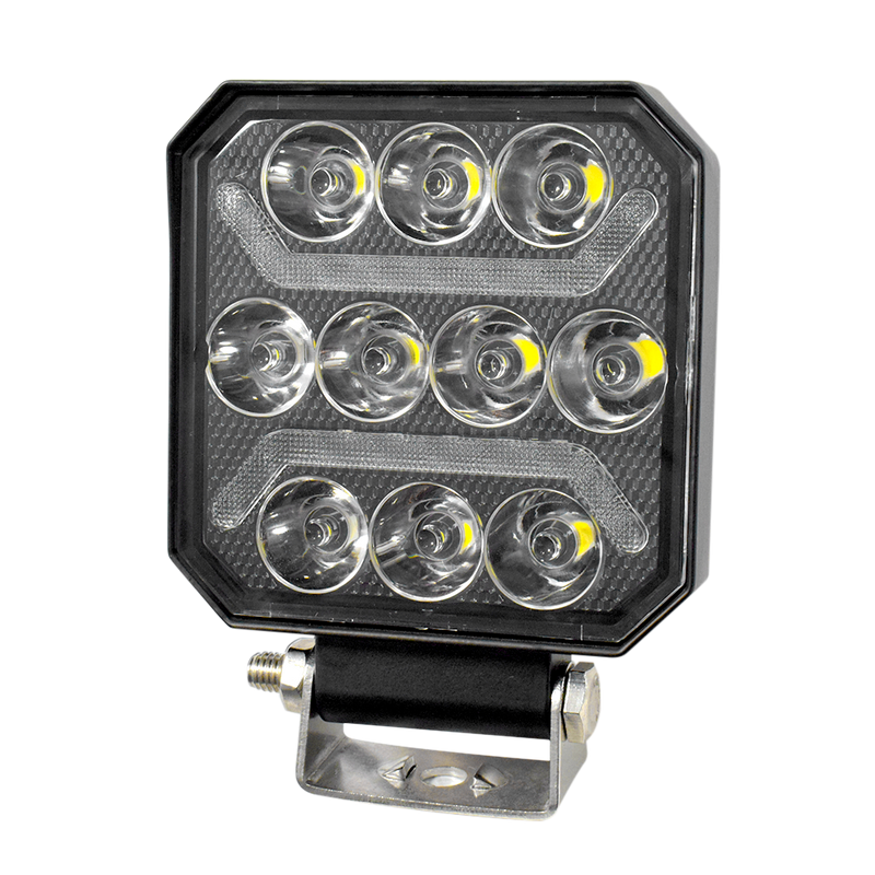 Faro de Trabajo 4” Cuadrado 10 Luz LED 30W Blanco Prunuz