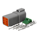 Conector para Vehículos DT04 6 Patas