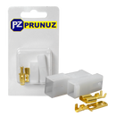 Conector Hembra y Macho Con Terminales Sin Cable