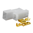 Conector Hembra y Macho Con Terminales Sin Cable