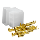 Conector Hembra y Macho Con Terminales Sin Cable