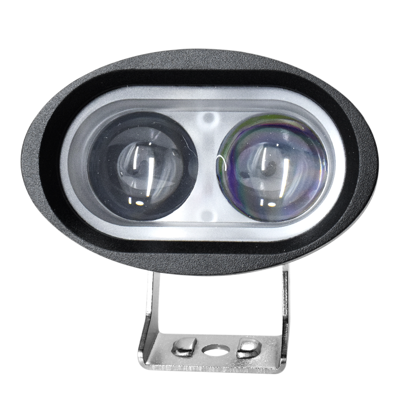 Faro Montacarga Azul Luz Advertencia Cuadrado 10-80V IP66 GPC