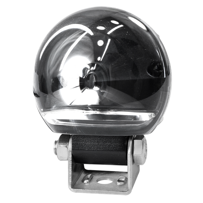 Faro Montacarga Rojo Luz Advertencia 180° Redondo 10-80V IP66 GPC