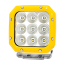 Faro de Trabajo 6" Pesado 9 LED Cuadrado Luz Blanca AGUZ