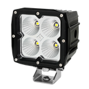 Faro de Trabajo 5" Pesado 4 LED Cuadrado Luz Blanca AGUZ