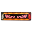 Faro Posterior modelo Devil’s Eyes Tricolor 12V/24V HB