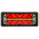 Faro Posterior modelo Rombos R=L Tricolor 12V/24V HB