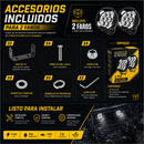 Faro Redondo 3.5" 7 LEDvc9-32V IP68 Spot RDZ