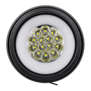 Faro Post Ojo De Angel 4" Aro Jebe Intermitente 9-30V Rodatrax