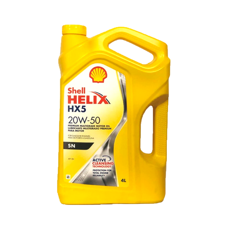 Aceite para motor Helix Hx5 20w-50 x galón Shell