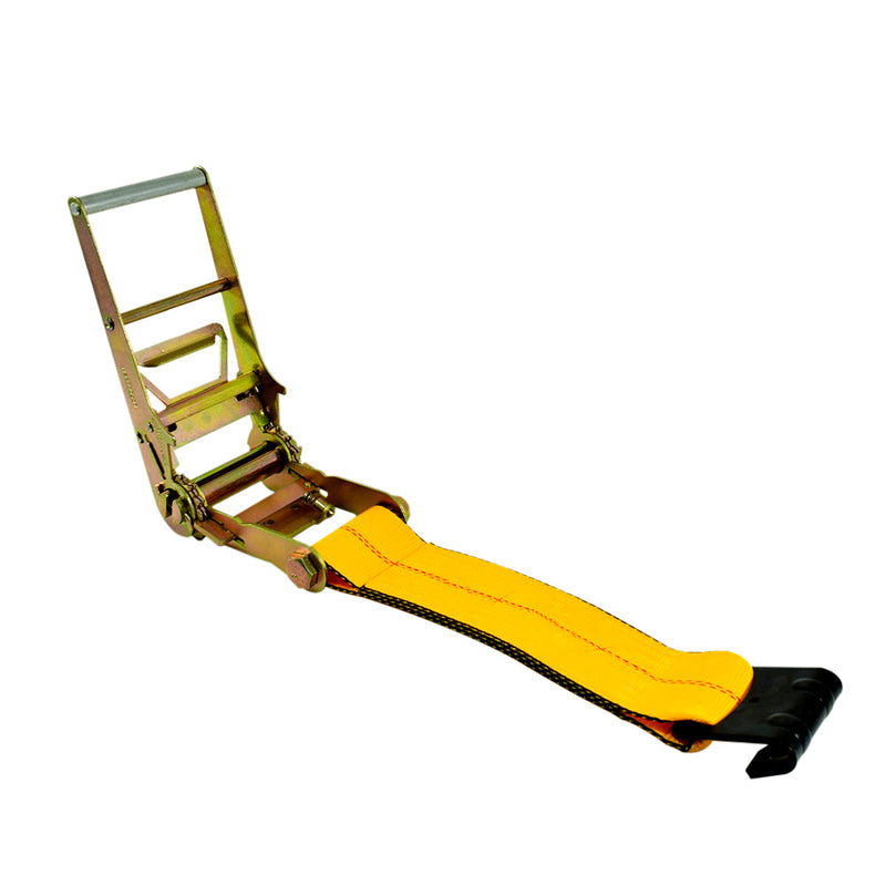 Faja Ratchet 4" X 9m Amarillo - Negro