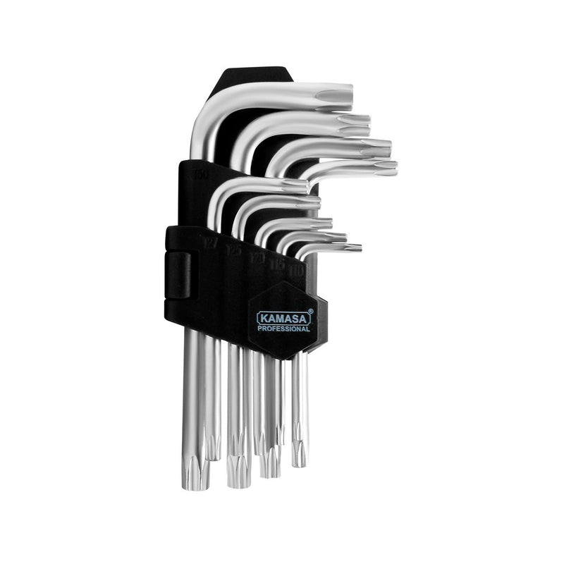 Juego de Llaves Torx 9 piezas Kamasa