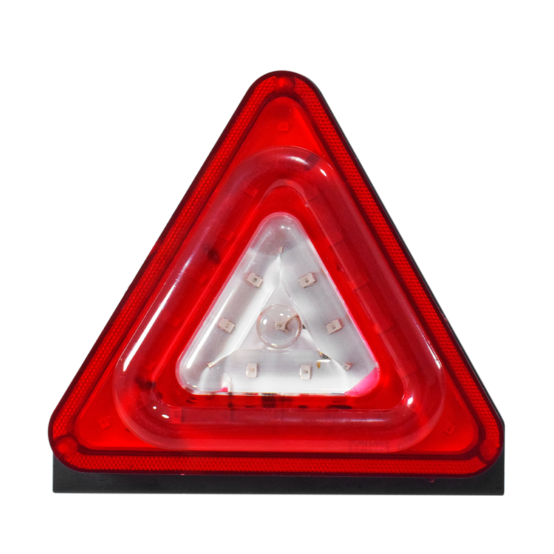 Faro posterior Triangulo 31 Luz LED Destellante Rojo – Azul 24V HB