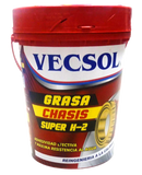 Grasa Chasis Super H-2 Rojo Balde Vecsol
